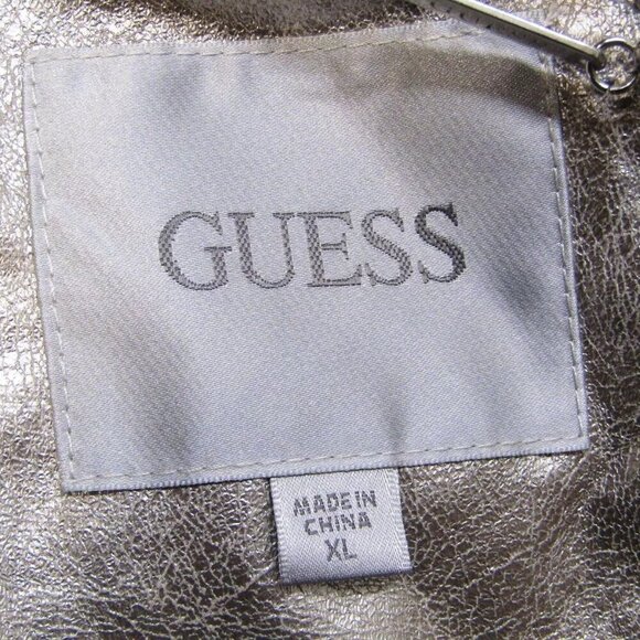 Guess Silver Trench Coat NWT - Picture 6 of 7